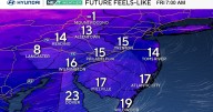 Cold Thursday in Philadelphia, tracking possible snow this week. Here's the weather forecast.