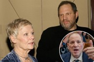 Judi Dench says Harvey Weinstein has 'done his time' after rape conviction