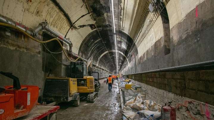 LIRR, Amtrak mark 6 months of East River Tunnel construction