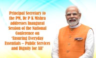 Principal Secretary to the PM, Dr P K Mishra addresses Inaugural Session of the National Conference on ‘Ensuring Everyday Essentials