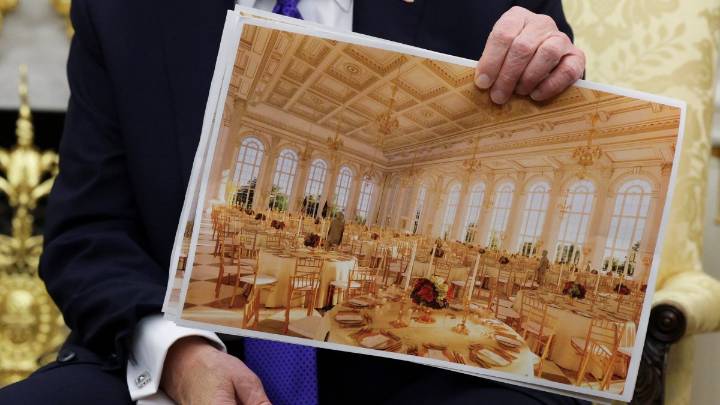 White House brings in new architect for Trump's sprawling $300 million ballroom