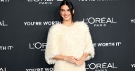 Kendall Jenner Wows in Bottega Veneta Dress With Bold Slit for L'Oreal