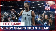 WEMBY EFFECT: San Antonio Spurs SHOCK Oklahoma City Thunder as Victor Wembanyama DOMINATES Return