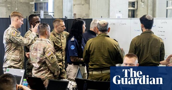 Israeli surveillance targets US and allies at joint base planning Gaza aid and security, say sources