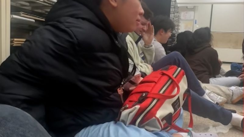 Police find students inside a Brown University library