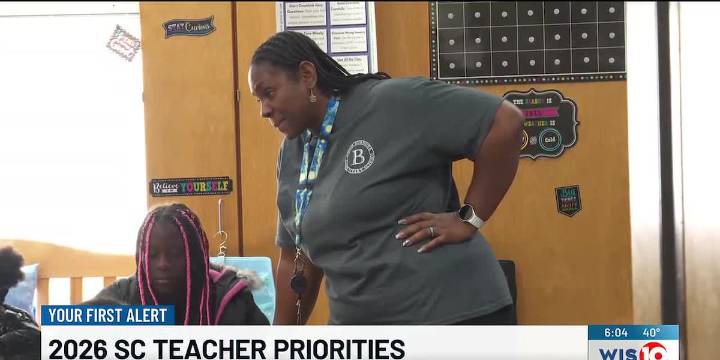 SC teachers outline priorities ahead of 2026 legislative session