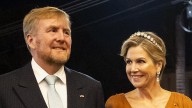 Queen Máxima 'brings the drama' with plunging gown