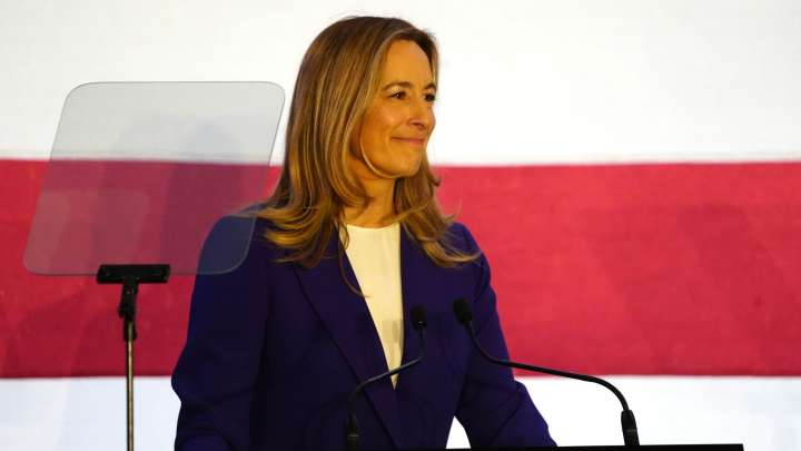 Gov.-elect Mikie Sherrill appears on 'Late Show with Stephen Colbert'