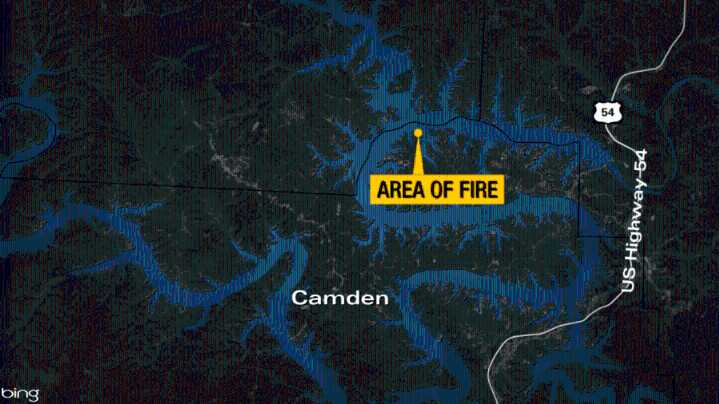 Multiple departments battle fires around Lake Ozark