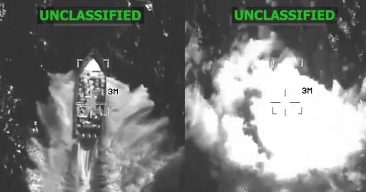 EU mata a 4 personas en nuevo ataque contra una ‘narcolancha’ en aguas del Pacífico