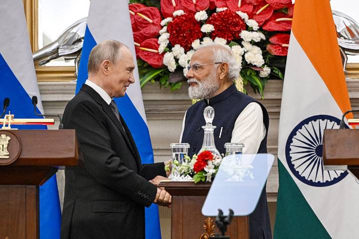 PM Modi, President Putin Discuss A Second Russian Nuclear Plant in India