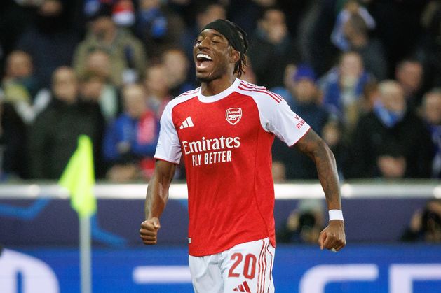 Noni Madueke on the double as Arsenal ease past Club Brugge to march on towards Champions League knockouts