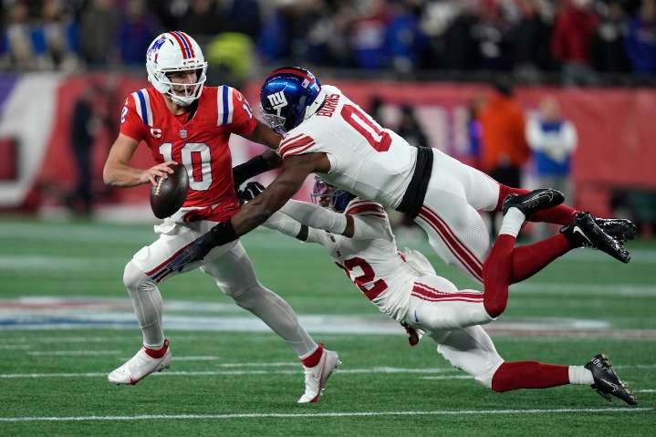 Patriots-Giants: Backup offensive linemen step up in Monday night win
