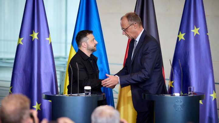 Merz se reunirá el lunes con Zelenski y otros líderes europeos de la UE y de OTAN