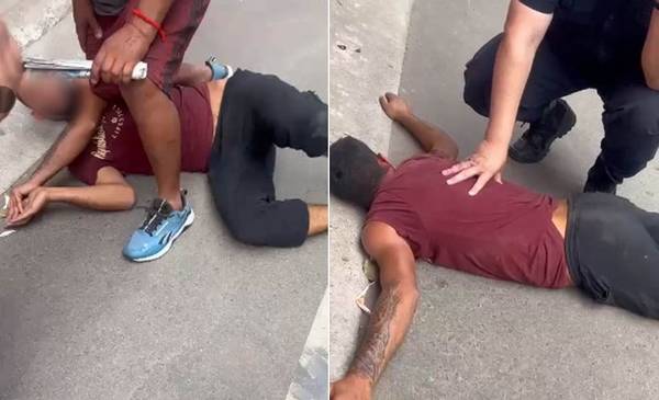 Video | Le robó a menores en el Bosque y fue detenido frente a UNO