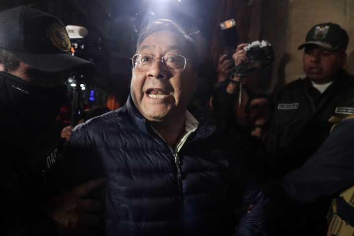 Expresidente Luis Arce es enviado a prisión preventiva en La Paz