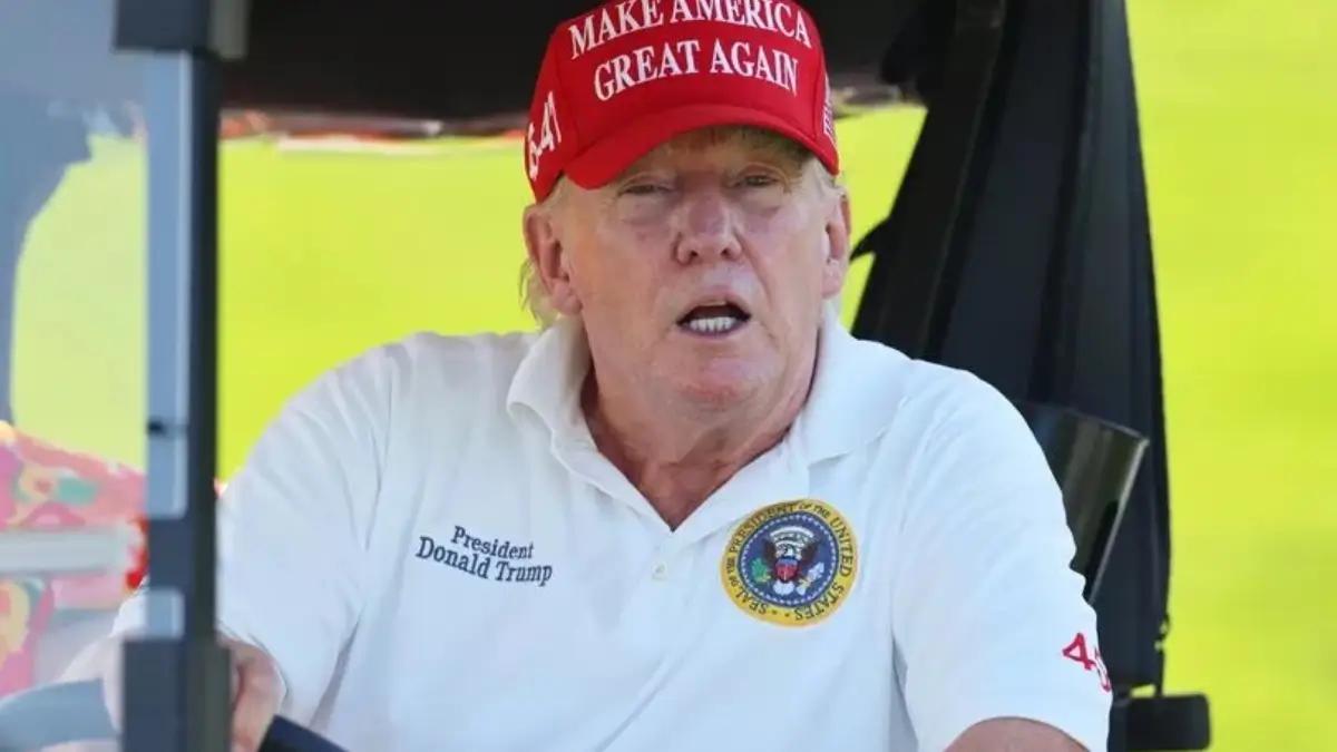 ‘Close In-Case He Need a Quick Diaper Change': Trump Tried to Show Off, but What Folks Caught as He Strutted Away — Something No Other Golfer Can Do — Sparked New Health Concerns