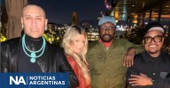 Fergie se reunió con los Black Eyed Peas tras ocho años y emocionó a los fans