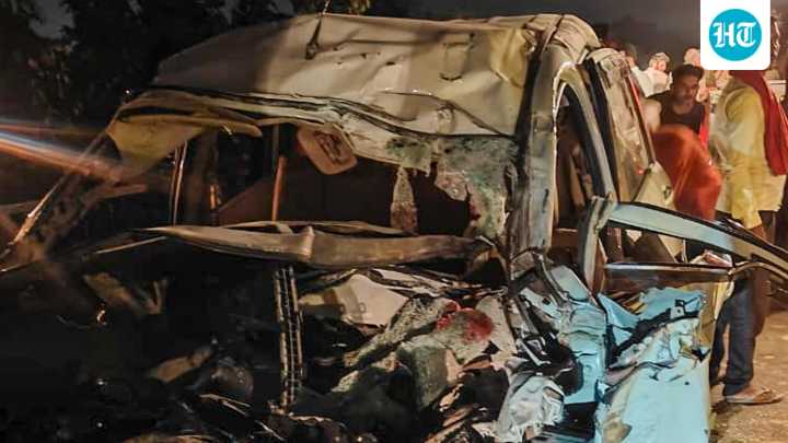 Student, grandfather on their way back from exam hit by truck in Barabanki, dead