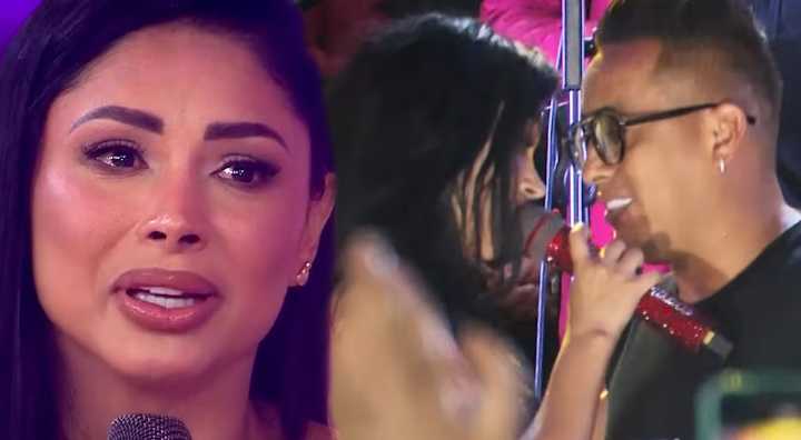 Christian Cueva RECHAZA BESO de Pamela Franco y exige DINERO para BESARLA tras hablar con Pamela López