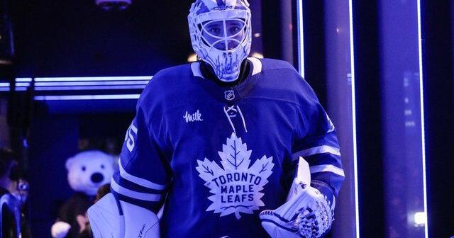 'Trying to enjoy it: Rookie goaltender Dennis Hildeby stepping up for Maple Leafs