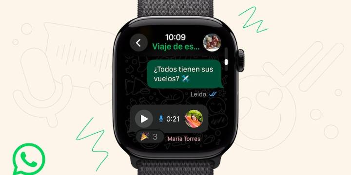 Graba y envía mensajes de voz en WhatsApp usando un Apple Watch: paso a paso