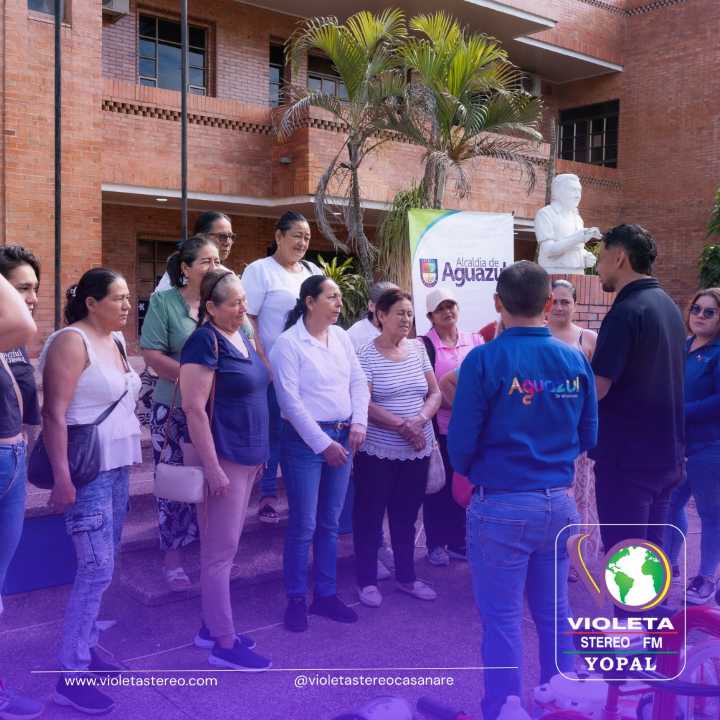 Mujeres campesinas de Aguazul se forman para su independencia económica