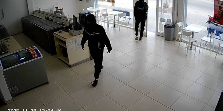 Pánico y gritos durante un violento asalto en una heladería de Mar del Plata: hay un detenido