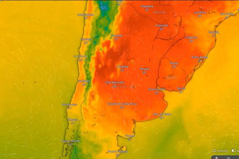 Anticipan suba sostenida de temperaturas y jornadas de intenso calor: cuál será el día más agobiante de la semana