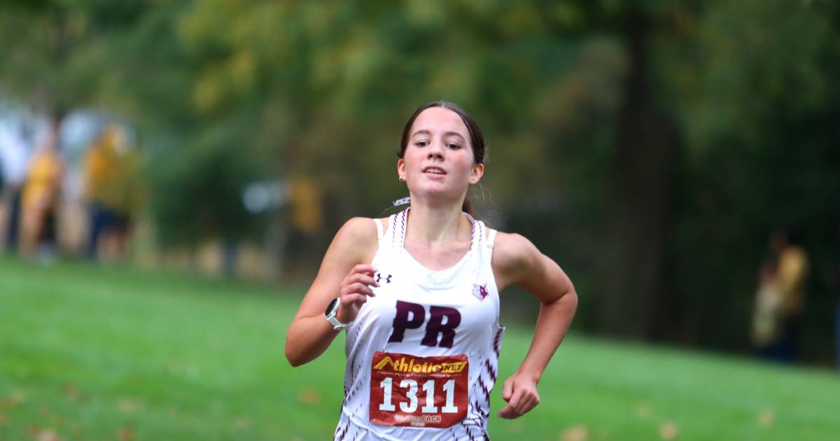 2025 Northwest Herald Girls Cross Country Runner of the Year: Prairie Ridge’s Emaline Foster