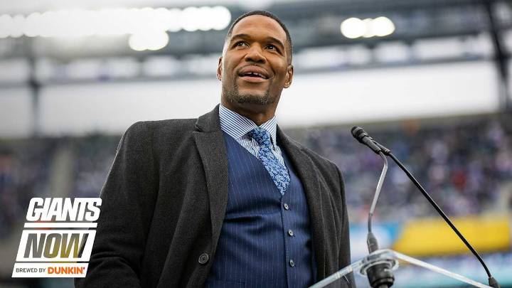 Giants Now: Michael Strahan inducted into College Football Hall of Fame