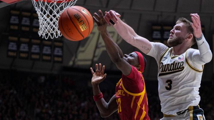 No. 10 Iowa State hands No. 1 Purdue record-tying blowout defeat at Mackey Arena