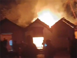 Brahmavar: Fire breaks out at coconut oil mill