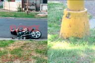 Murió motociclista tras choque en Paraná: el estado de salud de la joven herida y otros detalles