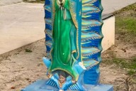 Indignación en Playa del Carmen: Encuentran imagen de la Virgen de Guadalupe “sin cabeza"