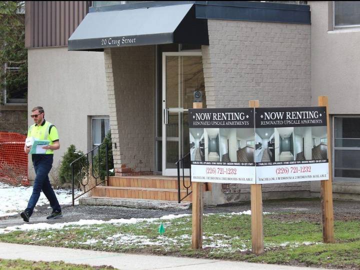 London apartment vacancy rate at 15