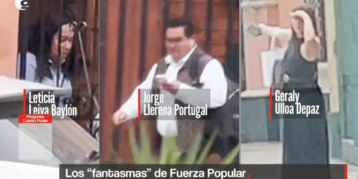 ‘Trabajadores fantasmas’ del fujimorismo: descubren a empleados del Congreso operando dentro de local de Fuerza Popular