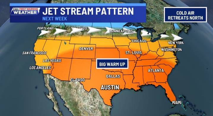 No snow this Christmas, a new pattern change emerges