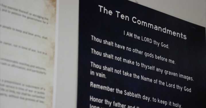 Ohio GOP to schools: Thou shalt add the Ten Commandments