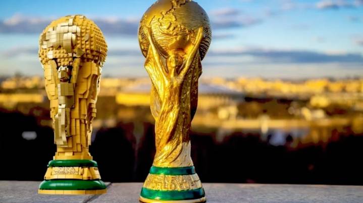 LEGO lanzará réplica de la Copa del Mundo, checa cuándo sale a la venta