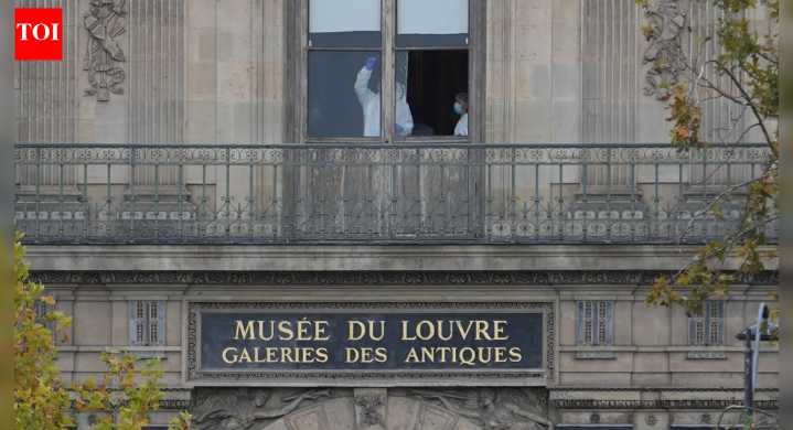 Louvre water leak: Hundreds of 19th–20th century items damaged