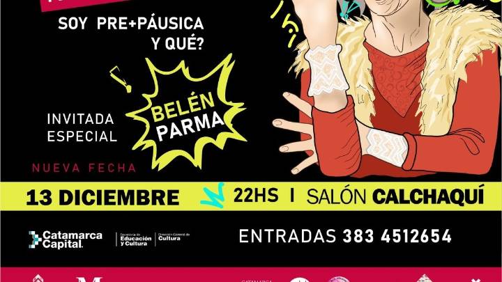 Roxana Castro presenta "Casi 50 Show" en el Salón Calchaquí