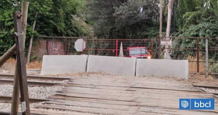 Auditor acusa cierre de cruce ferroviario en O’Higgins: EFE asegura que cumplió con decisión judicial
