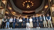 Visita al Teatro Guimerá por el inicio de las obras