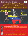 Organizan conversatorio virtual sobre Venezuela previo al Congreso Internacional de la Clase Obrera