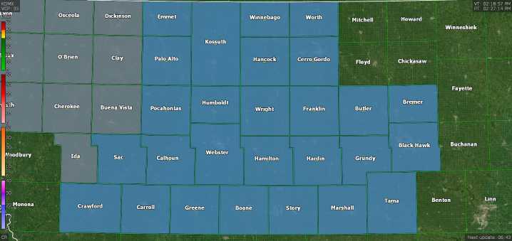 Winter Storm Watch Issued for Much of Iowa as Blizzard Conditions Possible