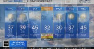 Cold weather sticks around Maryland Thursday; winter weather expected this weekend