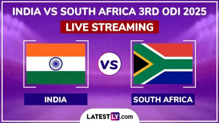 Cricket India vs South Africa Free Live Streaming Online, 3rd ODI 2025: How To Watch IND vs SA Cricket Match Live Telecast on TV?