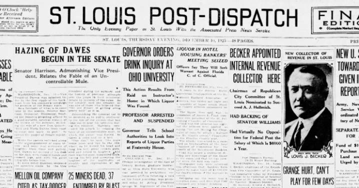 See the Dec. 10, 1925, front page: Dispute over whether busses are profitable