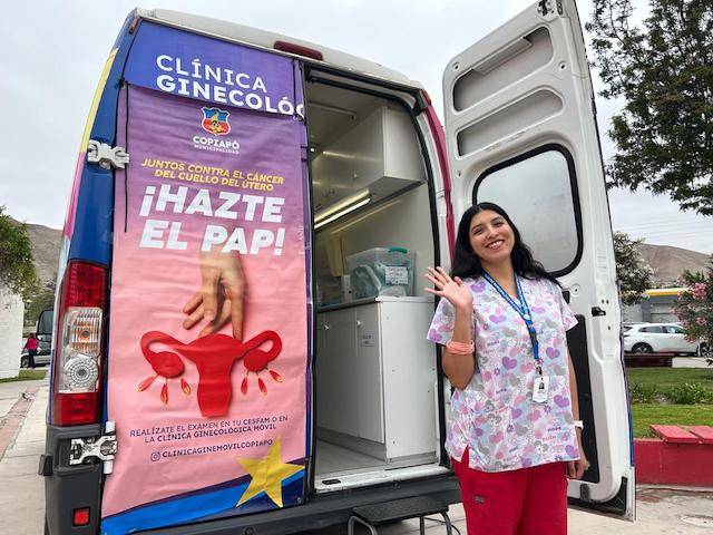 Municipalidad de Copiapó destaca participación de matrona de la Clínica Ginecológica Móvil en congreso nacional de obstetricia y ginecología